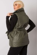 Kamizelka Model EM-KZ-611.40X Khaki - Ex Moda - S/M Kamizelka Model EM-KZ-611.40X Khaki - Ex Moda - S/M