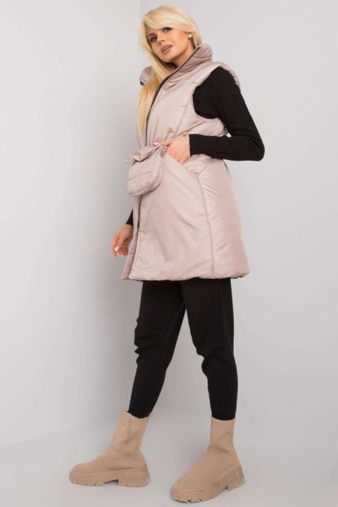 Kamizelka Model EM-KZ-612.22X Beige - Ex Moda - S/M Kamizelka Model EM-KZ-612.22X Beige - Ex Moda - S/M