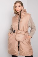 Kamizelka Model EM-KZ-612.22X Dark Beige - Ex Moda - S/M Kamizelka Model EM-KZ-612.22X Dark Beige - Ex Moda - S/M