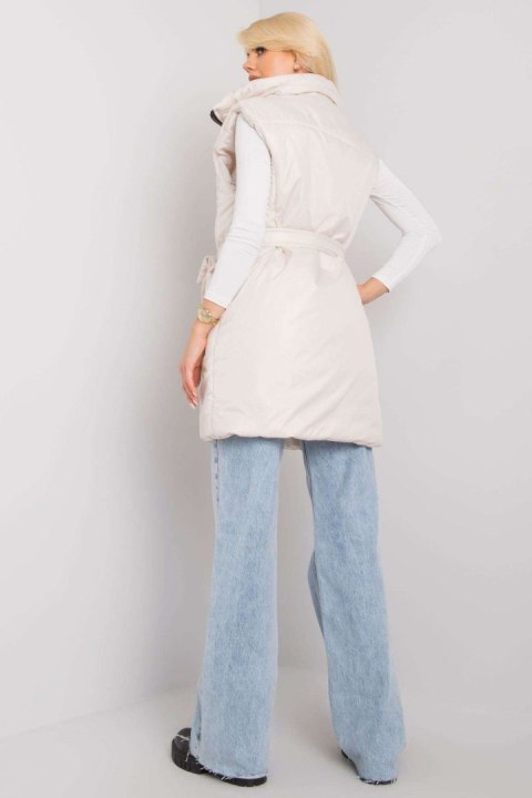 Kamizelka Model EM-KZ-612.22X Ecru - Ex Moda - S/M Kamizelka Model EM-KZ-612.22X Ecru - Ex Moda - S/M