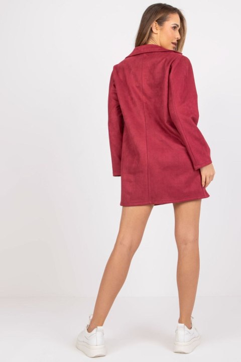 Marynarka Model DHJ-MA-15286.88 Bordo - Italy Moda - L Marynarka Model DHJ-MA-15286.88 Bordo - Italy Moda - L