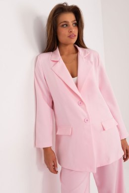 Marynarka Model DHJ-MA-18973.30 Light Pink - Italy Moda - uniwersalny