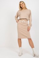 Spódnica Komplet Model EM-KMPL-644.18P Beige - Ex Moda - uniwersalny