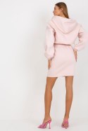 Spódnica Komplet Model EM-KMPL-705.25 Light Pink - Ex Moda - uniwersalny Spódnica Komplet Model EM-KMPL-705.25 Light Pink - Ex Moda - uniwersalny