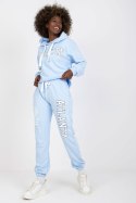 Spodnie Komplet-EM-KMPL-734.35P Light Blue - Ex Moda - uniwersalny Spodnie Komplet-EM-KMPL-734.35P Light Blue - Ex Moda - uniwersalny