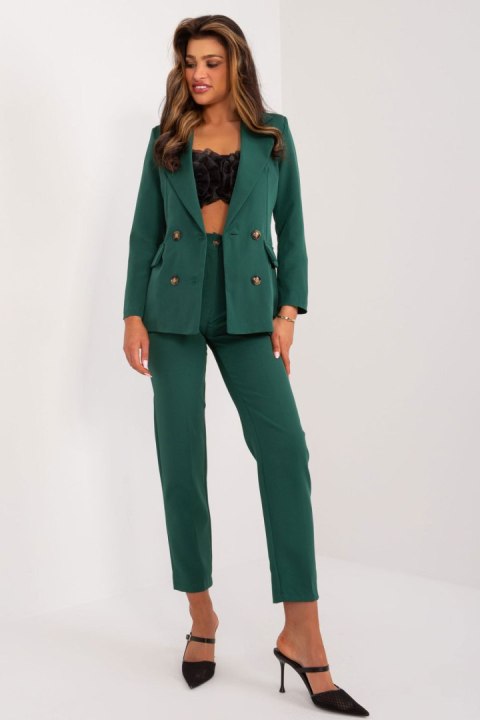 Spodnie Komplet Model DHJ-KMPL-17131-1.31 Dark green - Italy Moda - s