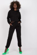 Spodnie Komplet Model EM-KMPL-378.04 Black - Ex Moda - M Spodnie Komplet Model EM-KMPL-378.04 Black - Ex Moda - M
