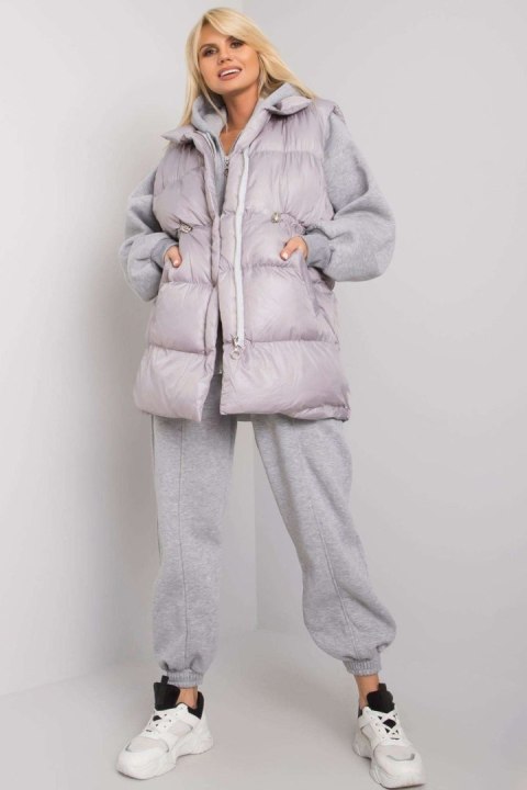 Spodnie Komplet Model EM-KMPL-540.24X Grey - Ex Moda - S/M Spodnie Komplet Model EM-KMPL-540.24X Grey - Ex Moda - S/M
