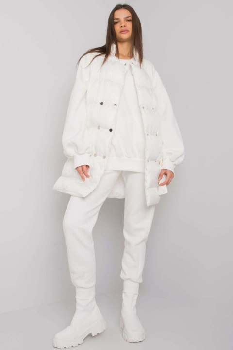 Spodnie Komplet Model EM-KMPL-646.96P Ecru - Ex Moda - S/M Spodnie Komplet Model EM-KMPL-646.96P Ecru - Ex Moda - S/M