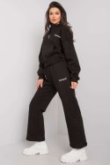 Spodnie Komplet Model EM-KMPL-708.16 Black - Ex Moda - S/M Spodnie Komplet Model EM-KMPL-708.16 Black - Ex Moda - S/M