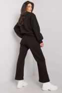 Spodnie Komplet Model EM-KMPL-708.16 Black - Ex Moda - S/M Spodnie Komplet Model EM-KMPL-708.16 Black - Ex Moda - S/M