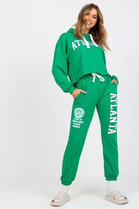 Spodnie Komplet Model EM-KMPL-734.35P Green - Ex Moda - uniwersalny Spodnie Komplet Model EM-KMPL-734.35P Green - Ex Moda - uniwersalny