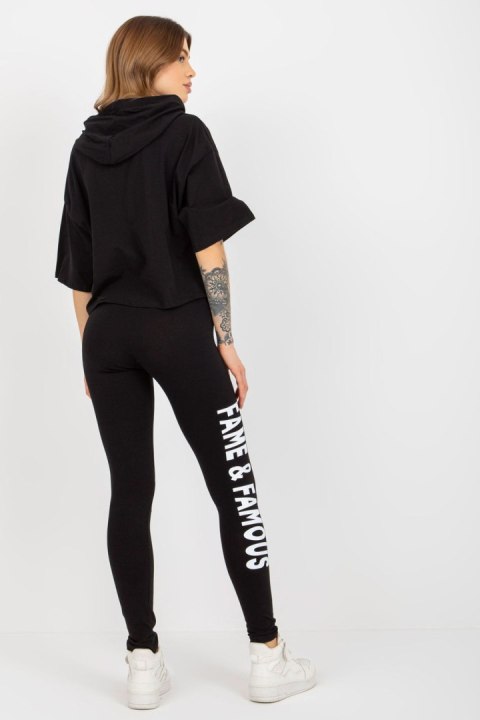 Spodnie Komplet Model EM-KMPL-735.10 Black - Ex Moda - uniwersalny Spodnie Komplet Model EM-KMPL-735.10 Black - Ex Moda - uniwersalny