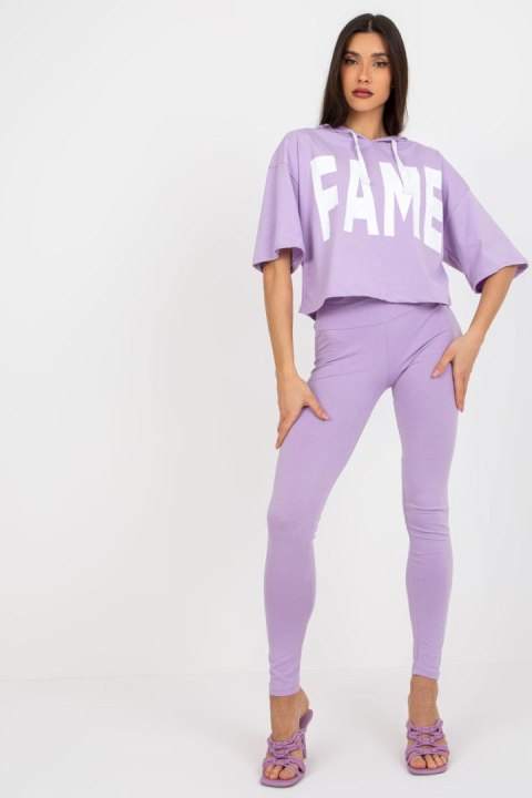 Spodnie Komplet Model EM-KMPL-735.10 Light Violet - Ex Moda - uniwersalny Spodnie Komplet Model EM-KMPL-735.10 Light Violet - Ex Moda - uniwersalny