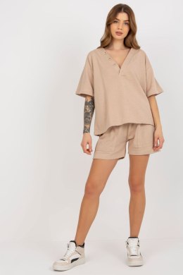 Spodnie Komplet Model EM-KMPL-743.27X Beige - Ex Moda - uniwersalny