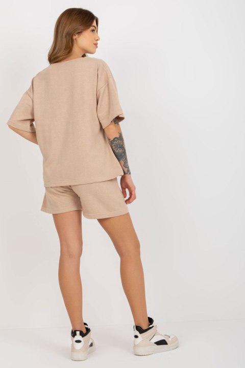 Spodnie Komplet Model EM-KMPL-743.27X Beige - Ex Moda - uniwersalny Spodnie Komplet Model EM-KMPL-743.27X Beige - Ex Moda - uniwersalny