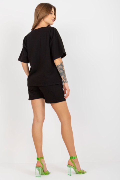 Spodnie Komplet Model EM-KMPL-743.27X Black - Ex Moda - uniwersalny Spodnie Komplet Model EM-KMPL-743.27X Black - Ex Moda - uniwersalny
