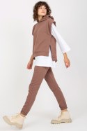 Spodnie Komplet Model EM-KMPL-764.64 Brown - Ex Moda - uniwersalny Spodnie Komplet Model EM-KMPL-764.64 Brown - Ex Moda - uniwersalny