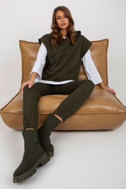Spodnie Komplet Model EM-KMPL-764.64 Khaki - Ex Moda - uniwersalny