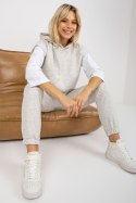 Spodnie Komplet Model EM-KMPL-764.64 Light Grey - Ex Moda - uniwersalny Spodnie Komplet Model EM-KMPL-764.64 Light Grey - Ex Moda - uniwersalny