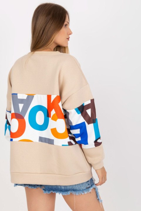Bluza Damska Model EM-BL-627.91 Beige - Ex Moda - L/XL Bluza Damska Model EM-BL-627.91 Beige - Ex Moda - L/XL