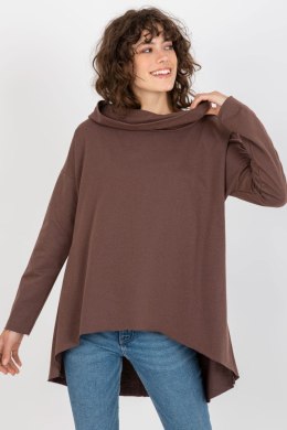 Bluza Damska Model EM-BL-U293.95 Dark Brown - Ex Moda - uniwersalny