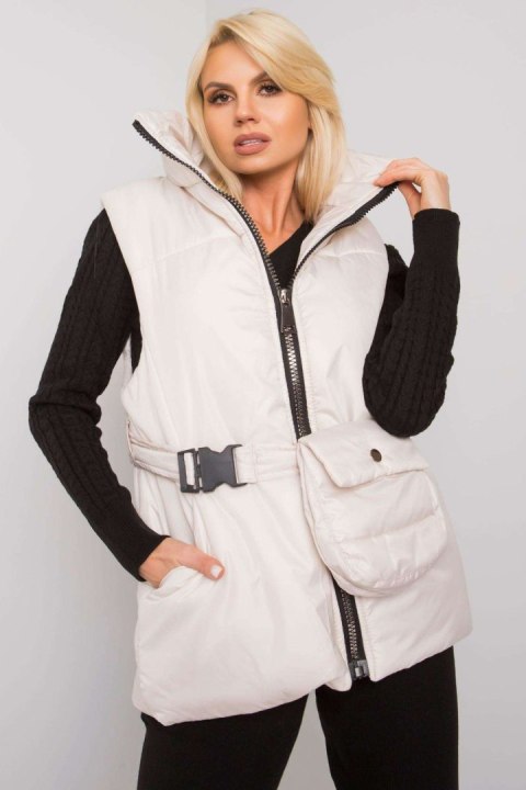 Kamizelka Model EM-KZ-611.40X Ecru - Ex Moda - L/XL Kamizelka Model EM-KZ-611.40X Ecru - Ex Moda - L/XL