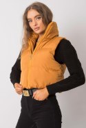 Kamizelka Model EM-KZ-898.30 Dark Yellow - Ex Moda - L/XL Kamizelka Model EM-KZ-898.30 Dark Yellow - Ex Moda - L/XL