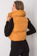 Kamizelka Model EM-KZ-898.30 Dark Yellow - Ex Moda - L/XL Kamizelka Model EM-KZ-898.30 Dark Yellow - Ex Moda - L/XL