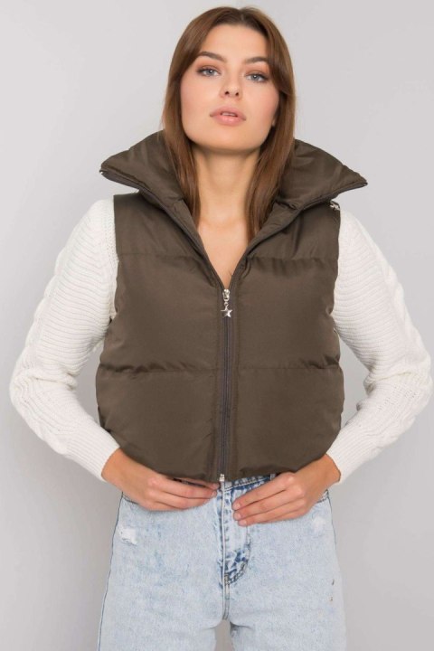 Kamizelka Model EM-KZ-898.30 Khaki - Ex Moda - L/XL Kamizelka Model EM-KZ-898.30 Khaki - Ex Moda - L/XL