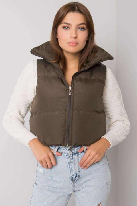 Kamizelka Model EM-KZ-898.30 Khaki - Ex Moda - L/XL Kamizelka Model EM-KZ-898.30 Khaki - Ex Moda - L/XL