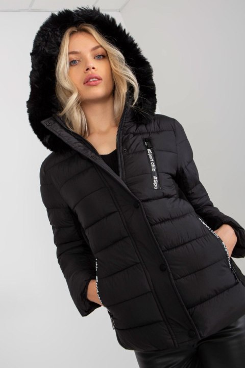 Kurtka Damska Model NM-KR-BS-202.44P Black - NM - M Kurtka Damska Model NM-KR-BS-202.44P Black - NM - M