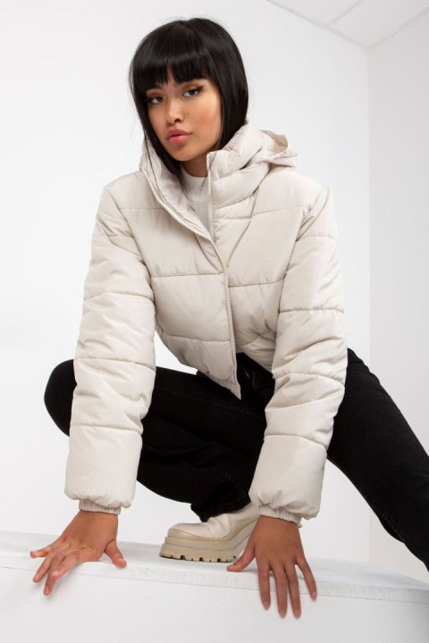 Kurtka Damska Model NM-KR-P21-7930.15 Light Beige - NM - XL Kurtka Damska Model NM-KR-P21-7930.15 Light Beige - NM - XL