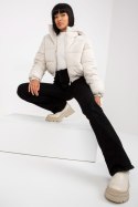 Kurtka Damska Model NM-KR-P21-7930.15 Light Beige - NM - XL Kurtka Damska Model NM-KR-P21-7930.15 Light Beige - NM - XL