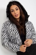 Kurtka Damska Model NM-KR-P22-6670.90 Black/White - NM - XL Kurtka Damska Model NM-KR-P22-6670.90 Black/White - NM - XL