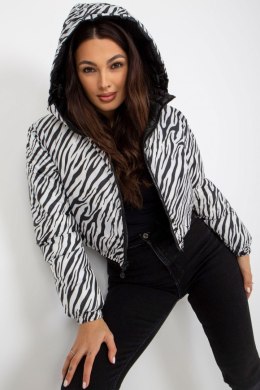 Kurtka Damska Model NM-KR-P22-6670.90 Black/White - NM - XL