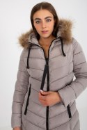Kurtka Damska Model NM-KR-P22-6678-1.18P Dark Beige - NM - XL Kurtka Damska Model NM-KR-P22-6678-1.18P Dark Beige - NM - XL