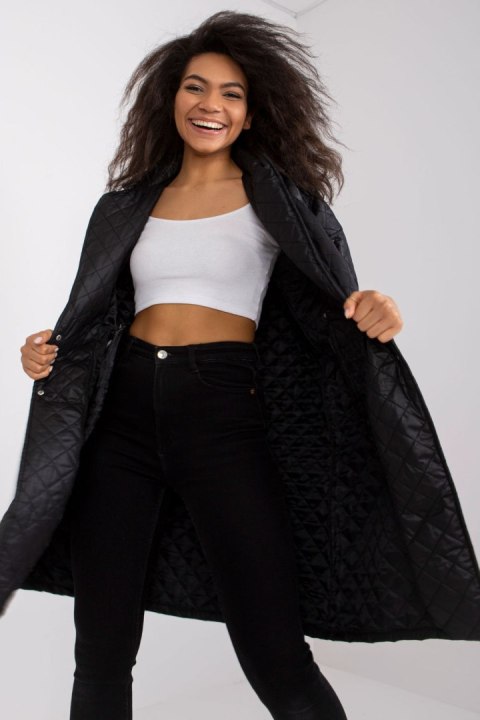 Płaszcz Damska Model EM-PL-655.91 Black - Ex Moda - M Płaszcz Damska Model EM-PL-655.91 Black - Ex Moda - M