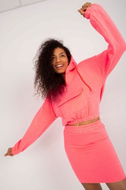 Spódnica Komplet Model EM-KMPL-705.25 Fluo Pink - Ex Moda - uniwersalny