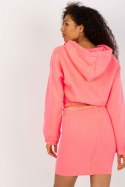 Spódnica Komplet Model EM-KMPL-705.25 Fluo Pink - Ex Moda - uniwersalny Spódnica Komplet Model EM-KMPL-705.25 Fluo Pink - Ex Moda - uniwersalny