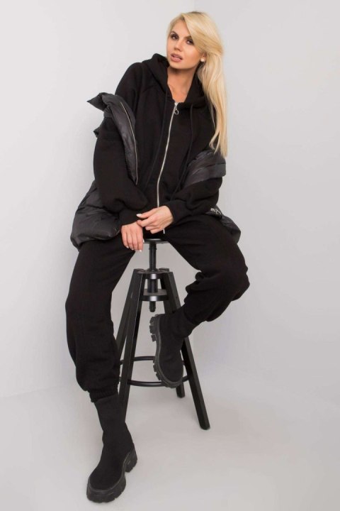 Spodnie Komplet Model EM-KMPL-540.24X Black - Ex Moda - S/M Spodnie Komplet Model EM-KMPL-540.24X Black - Ex Moda - S/M