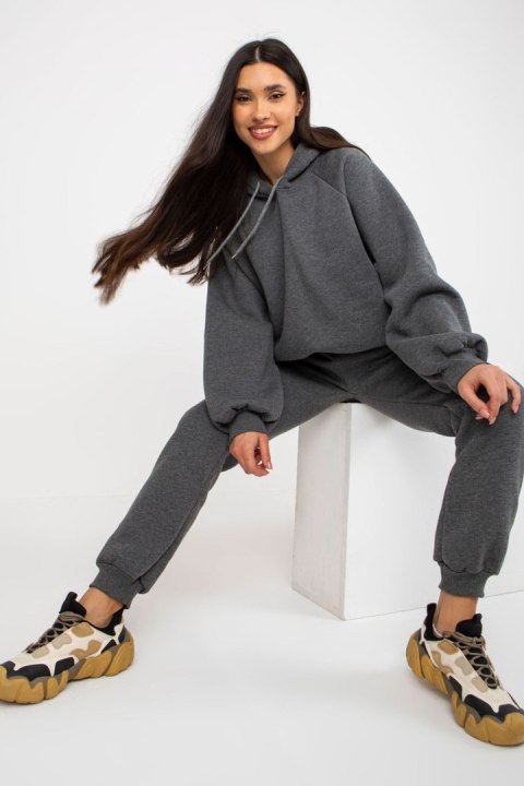 Spodnie Komplet Model EM-KMPL-659.32 Dark Grey - Ex Moda - uniwersalny Spodnie Komplet Model EM-KMPL-659.32 Dark Grey - Ex Moda - uniwersalny