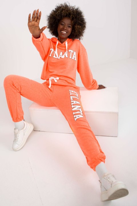 Spodnie Komplet Model EM-KMPL-734.35P Fluo Orange - Ex Moda - uniwersalny Spodnie Komplet Model EM-KMPL-734.35P Fluo Orange - Ex Moda - uniwersalny
