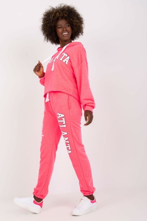 Spodnie Komplet Model EM-KMPL-734.35P Fluo Pink - Ex Moda - uniwersalny Spodnie Komplet Model EM-KMPL-734.35P Fluo Pink - Ex Moda - uniwersalny