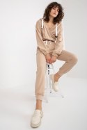 Spodnie Komplet Model EM-KMPL-747.06P Beige - Ex Moda - uniwersalny Spodnie Komplet Model EM-KMPL-747.06P Beige - Ex Moda - uniwersalny
