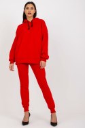 Spodnie Komplet Model EM-KMPL-761.02 Red - Ex Moda - uniwersalny Spodnie Komplet Model EM-KMPL-761.02 Red - Ex Moda - uniwersalny