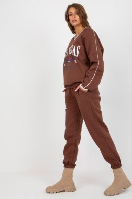 Spodnie Komplet Model EM-KMPL-769.19X Dark Brown - Ex Moda - uniwersalny