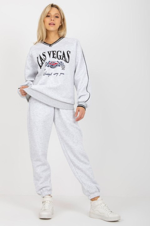 Spodnie Komplet Model EM-KMPL-769.19X Light Grey - Ex Moda - uniwersalny Spodnie Komplet Model EM-KMPL-769.19X Light Grey - Ex Moda - uniwersalny
