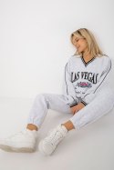 Spodnie Komplet Model EM-KMPL-769.19X Light Grey - Ex Moda - uniwersalny Spodnie Komplet Model EM-KMPL-769.19X Light Grey - Ex Moda - uniwersalny