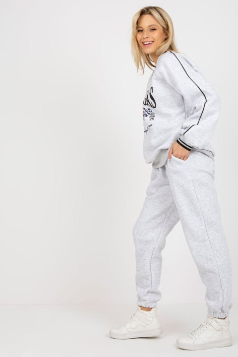 Spodnie Komplet Model EM-KMPL-769.19X Light Grey - Ex Moda - uniwersalny Spodnie Komplet Model EM-KMPL-769.19X Light Grey - Ex Moda - uniwersalny